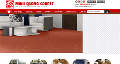 Desktop Screenshot of minhquangcarpet.com